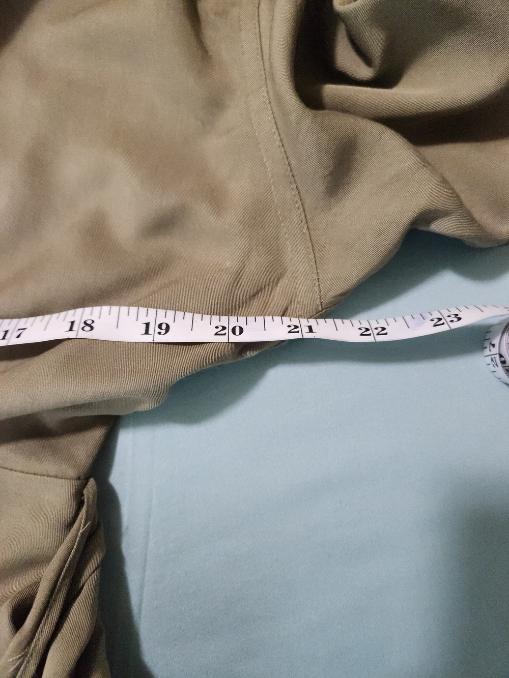 Mable Gwen Tencel Button Down Midi/Maxi Draped Dress In Olive Green Size Small - Picture 9 of 15
